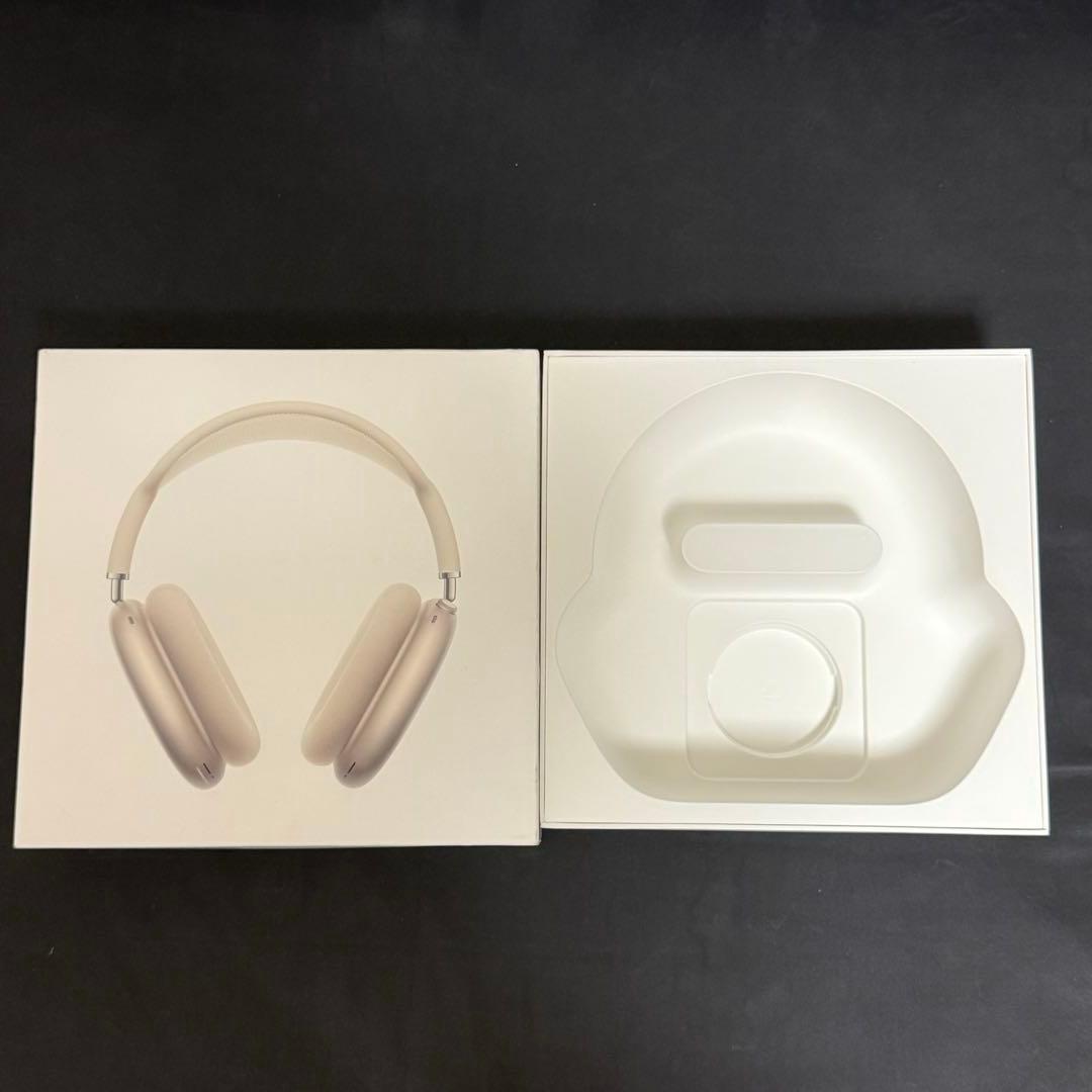 【正規品・美品】値段交渉可能Apple AirPods Max 新色スターライト