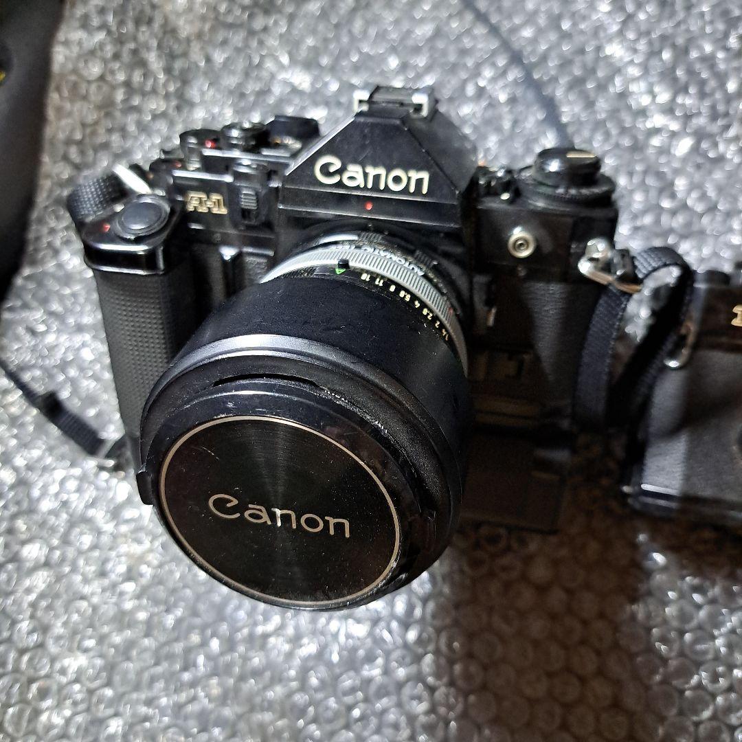 Canon A-1 & F-1 フィルムカメラセット　他付属品