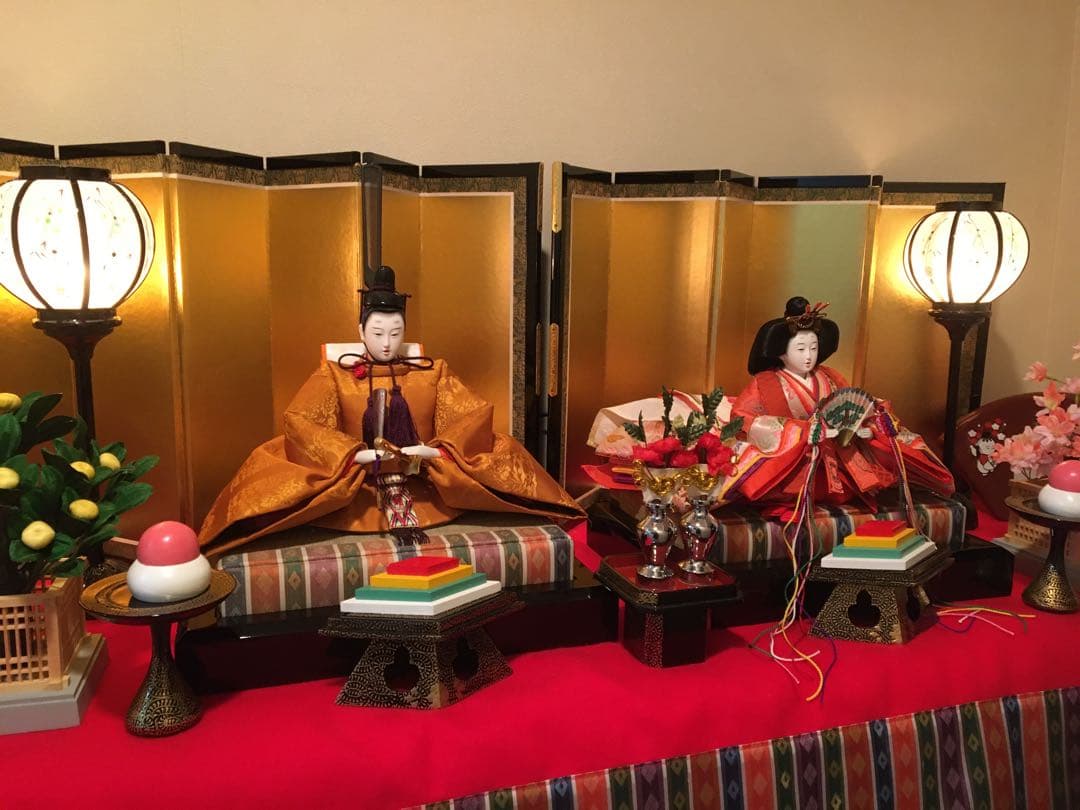 久宝堂　雛人形　親王飾り