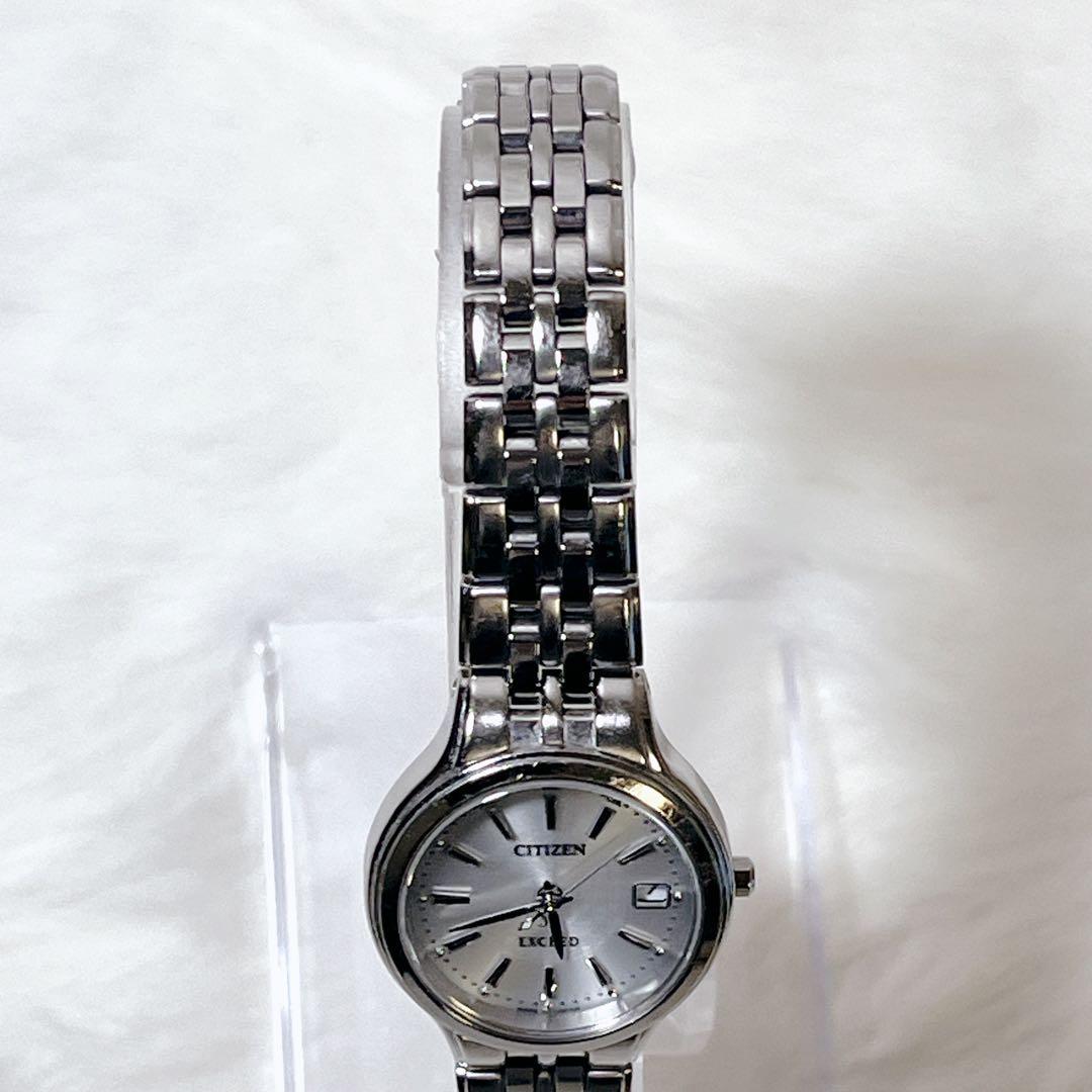シチズン エクシード エコドライブ 電波ソーラー レディース腕時計