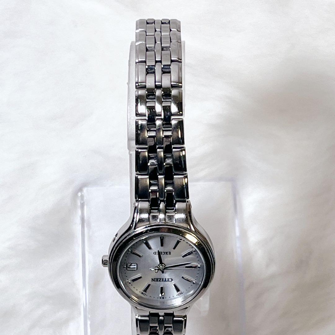 シチズン エクシード エコドライブ 電波ソーラー レディース腕時計