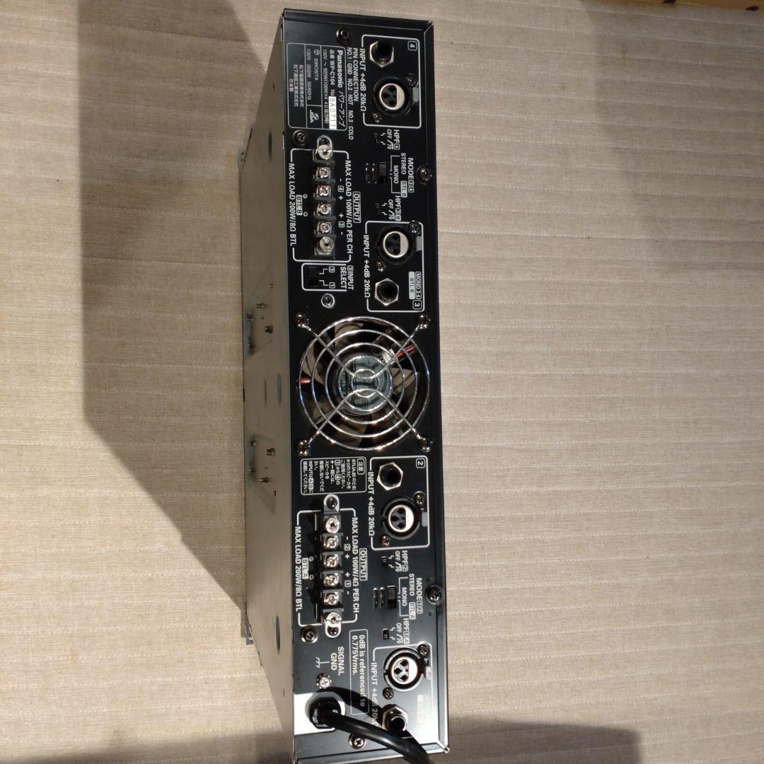 RAMSA 4チャンネルパワーアンプ WRT-104