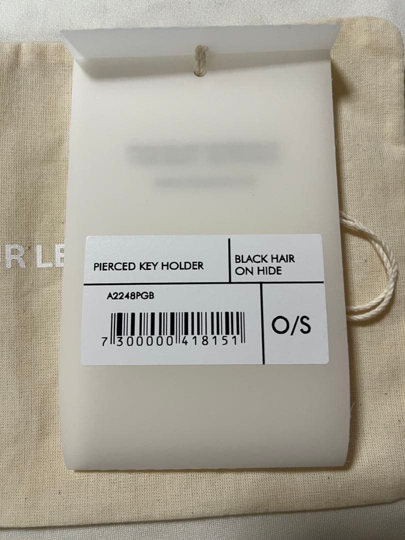 Our Legacy Pierced Key Holder アワーレガシー