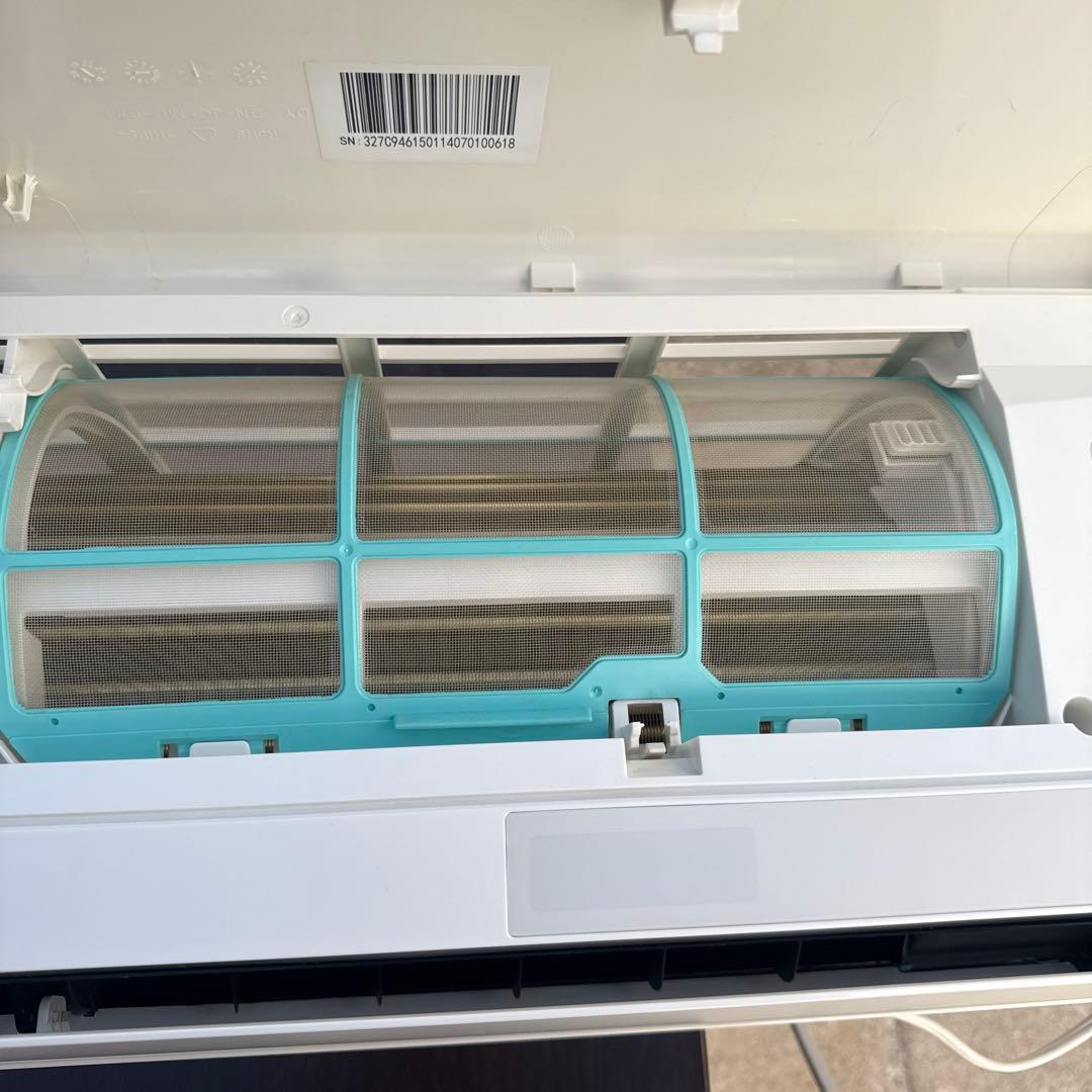 あこ東芝　ルームエアコン　RAS-G221P (W) 2021年製