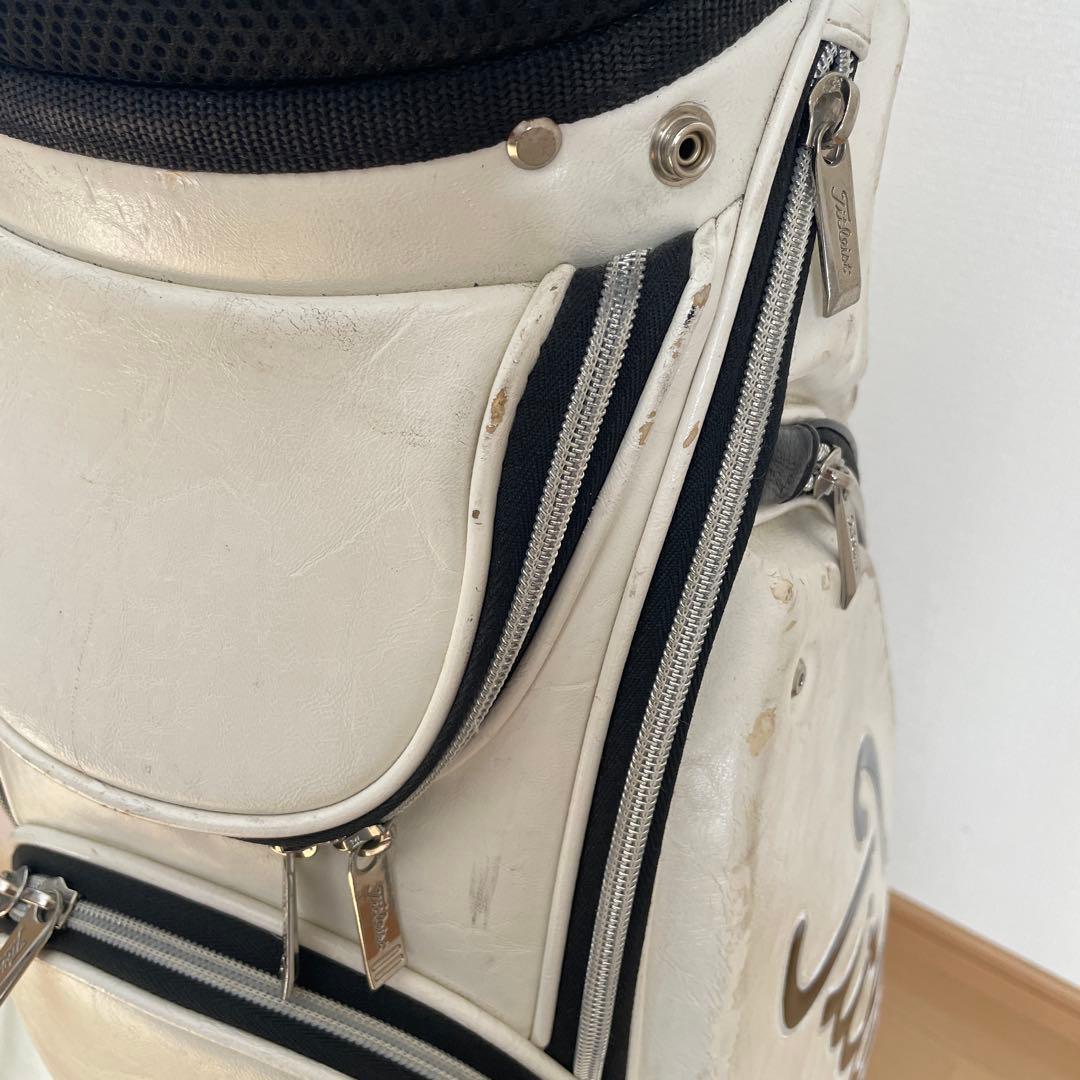 Titleist ホワイト キャディバッグ