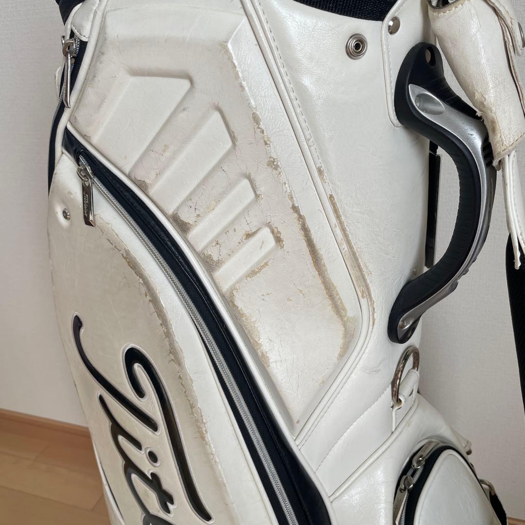Titleist ホワイト キャディバッグ