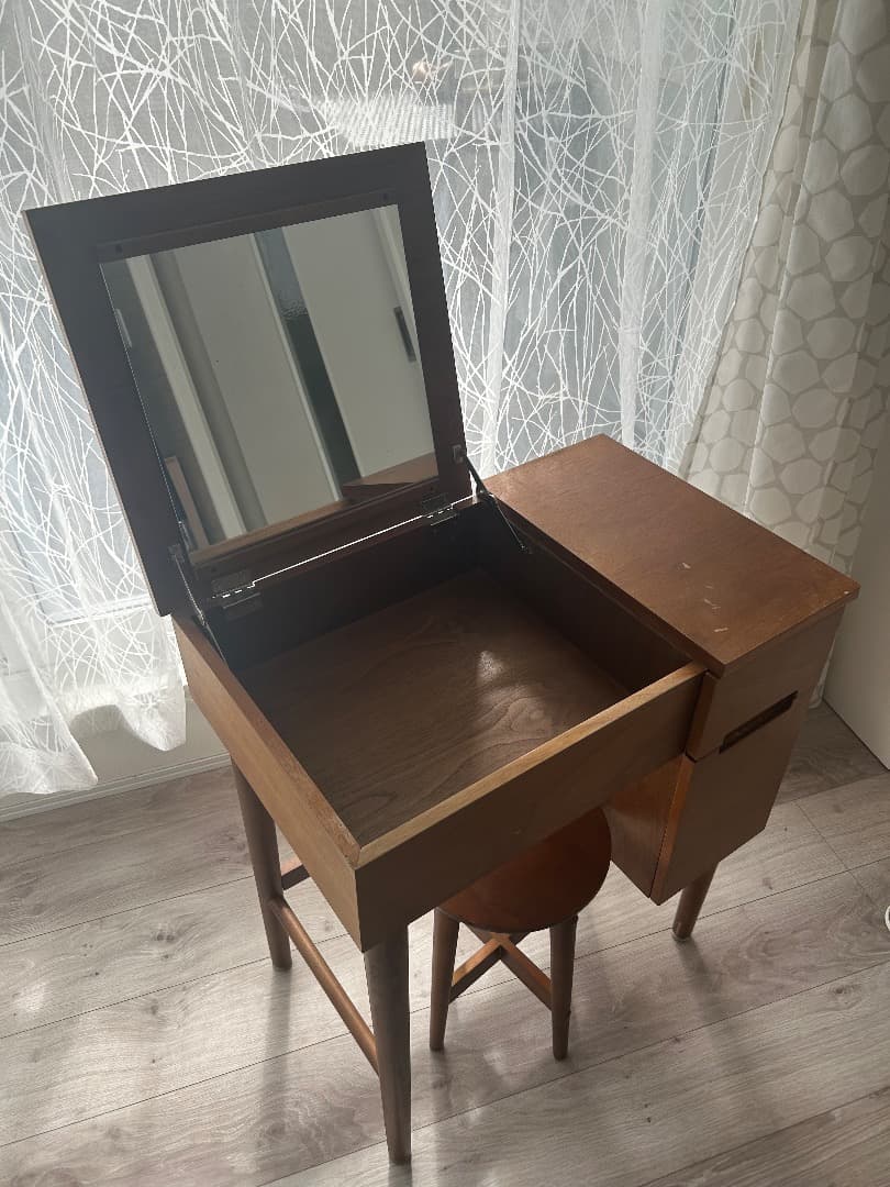 【おしゃれ】emo. ドレッサー スツール付き