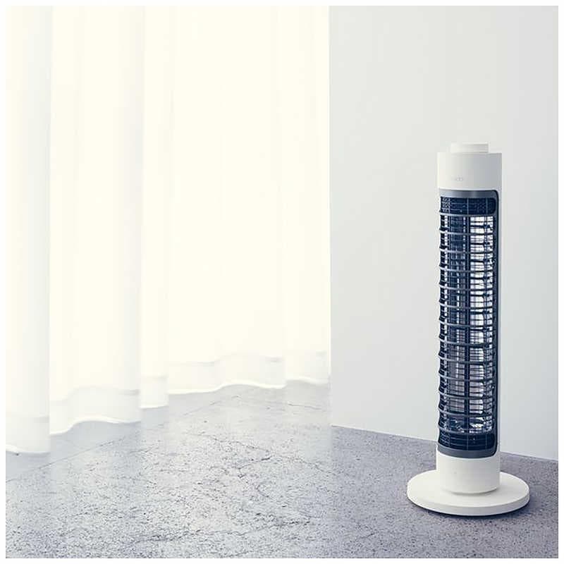 新品同様■カドー■電気ヒーター cado ホワイト SOL-001S-WH