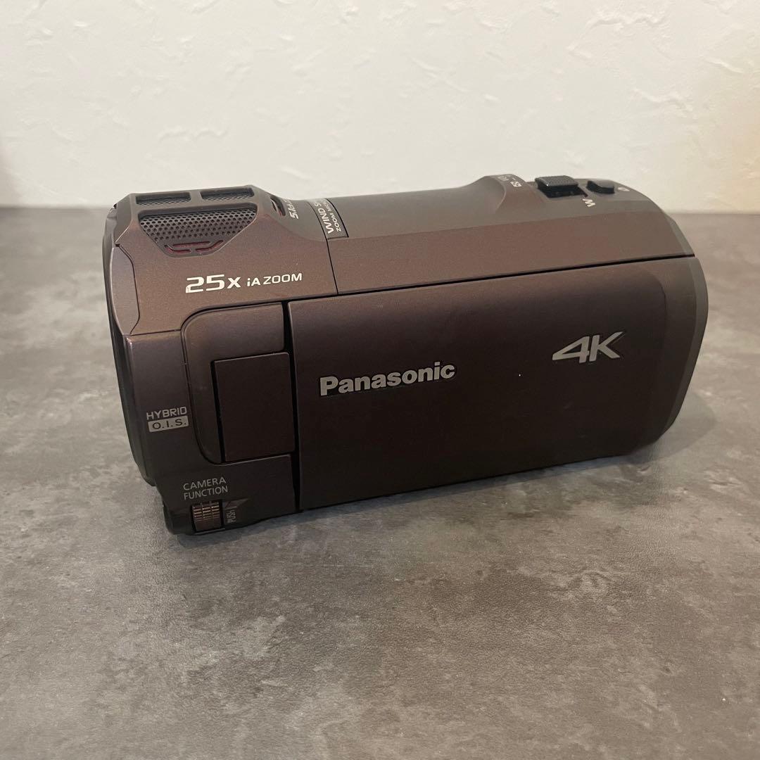 【美品、本日限定値下げ】Panasonic 4K ビデオカメラ 25倍ズーム