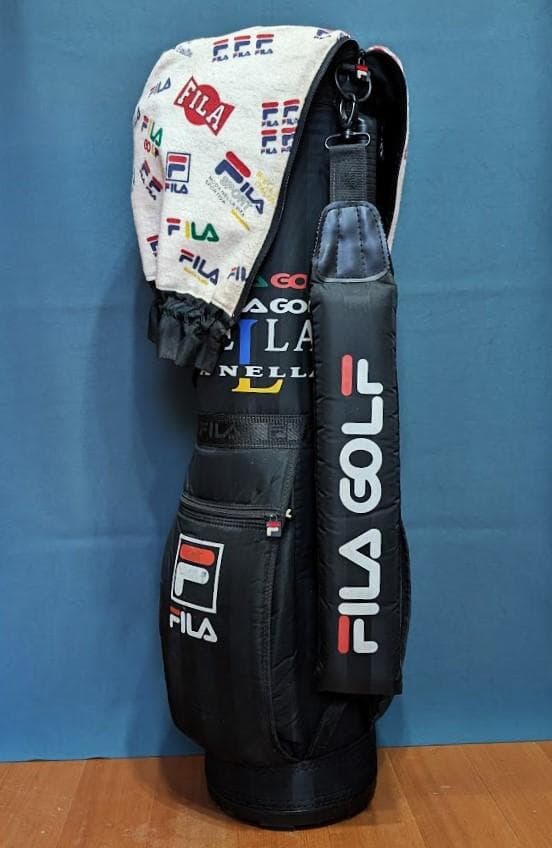 珍品！フィラ「FILA ゴルフキャディバッグ」ロケット型