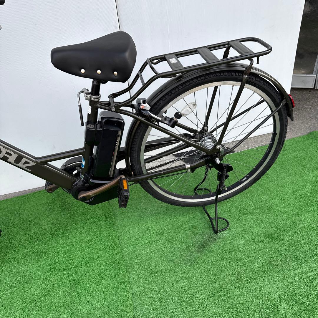 ブリヂストンSTEPCRUZアルベルト新型電動アシスト自転車26インチ グリーン