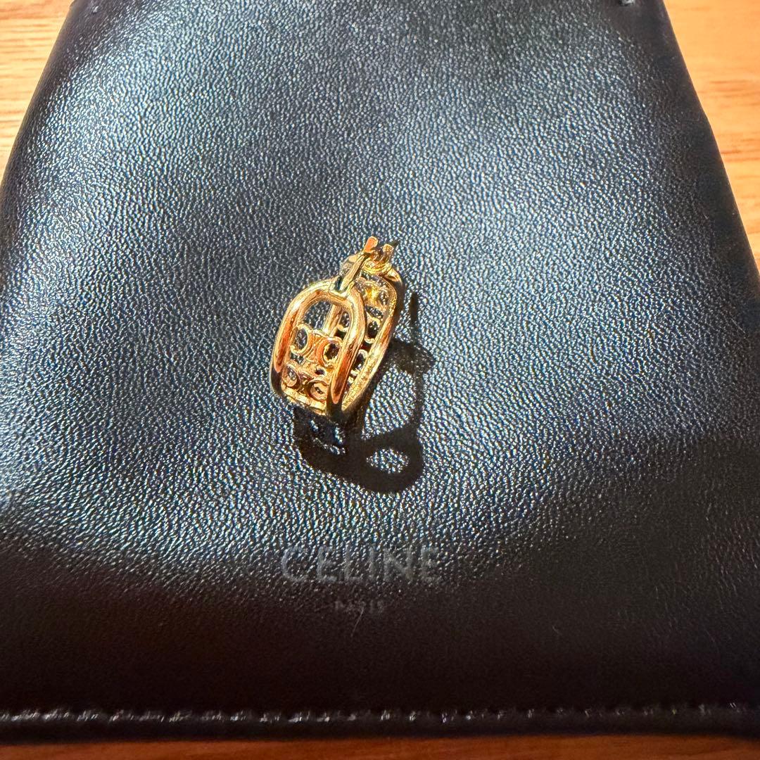 CELINE トリオンフ マルチフープピアス