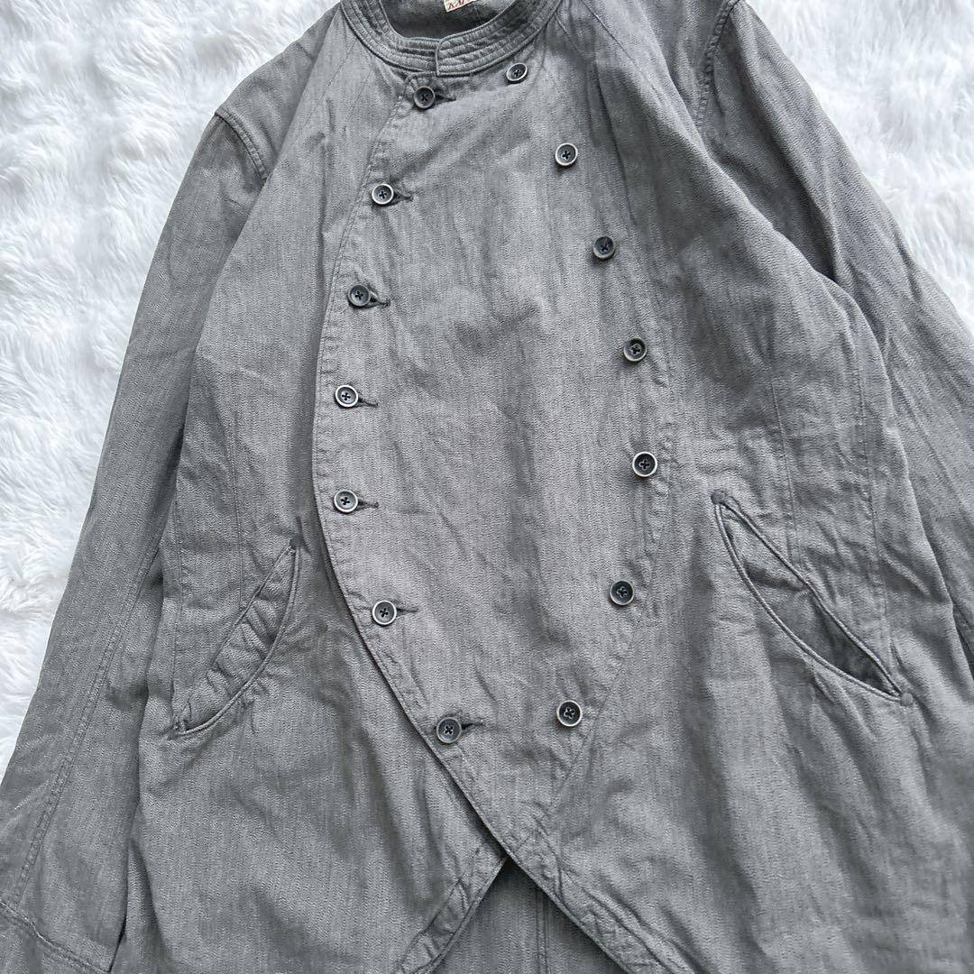 キャピタル★燕尾ジャケット　コットン　ロングシャツ　変形　四国山城工場産