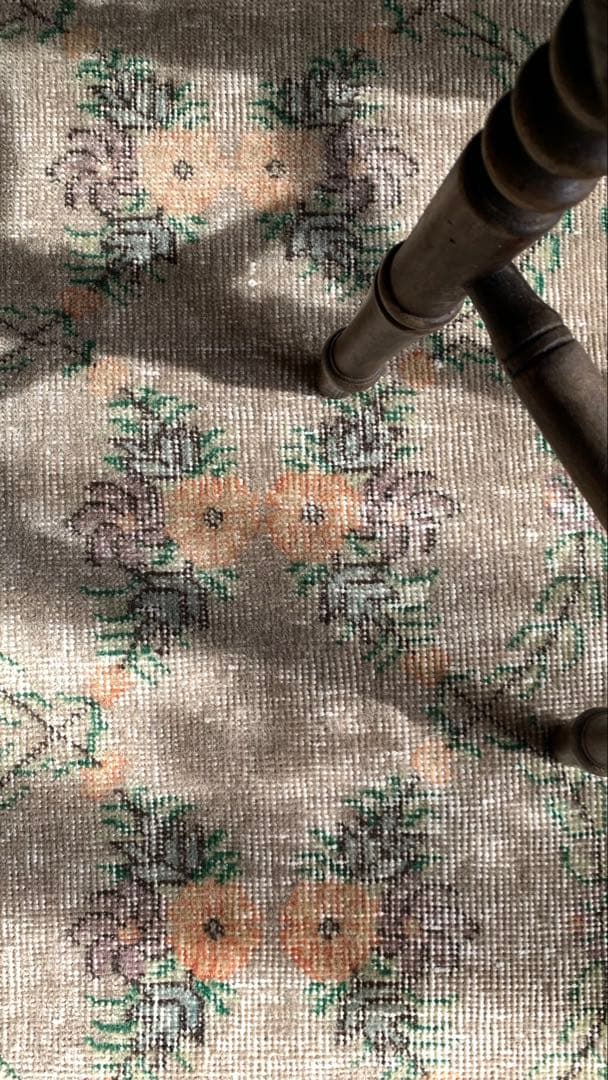 152×263 \"Snuggle whisper” ViNTAGE RUG