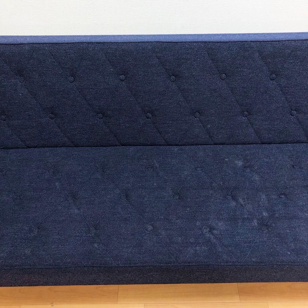 karimoku カリモク60 スリーピングソファ ソファベッド タープブルー