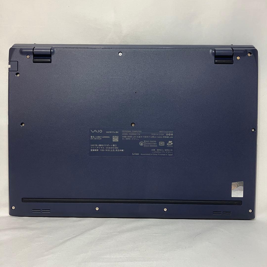 VAIO Pro BM 13世代 i5 16GB 512GB 16型 WUXGA