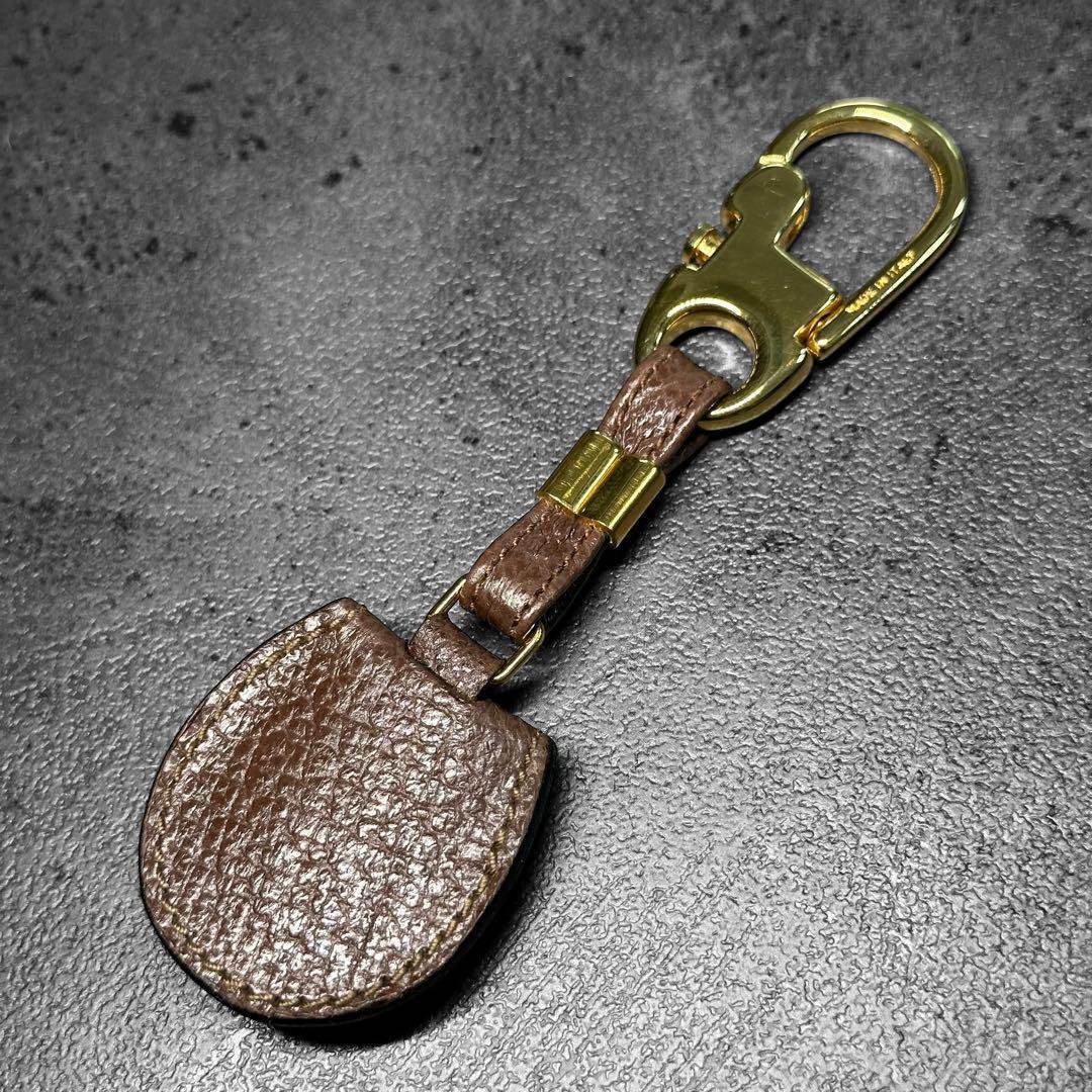 希少✨ OLD GUCCI Horsebit logo keychain