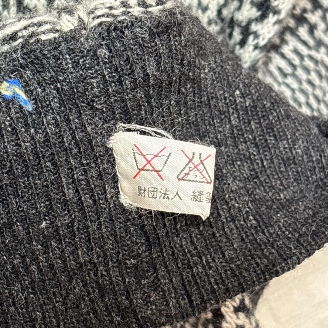 カシミヤ100% Drumohr ドルモア グレンチェック ニット セーター