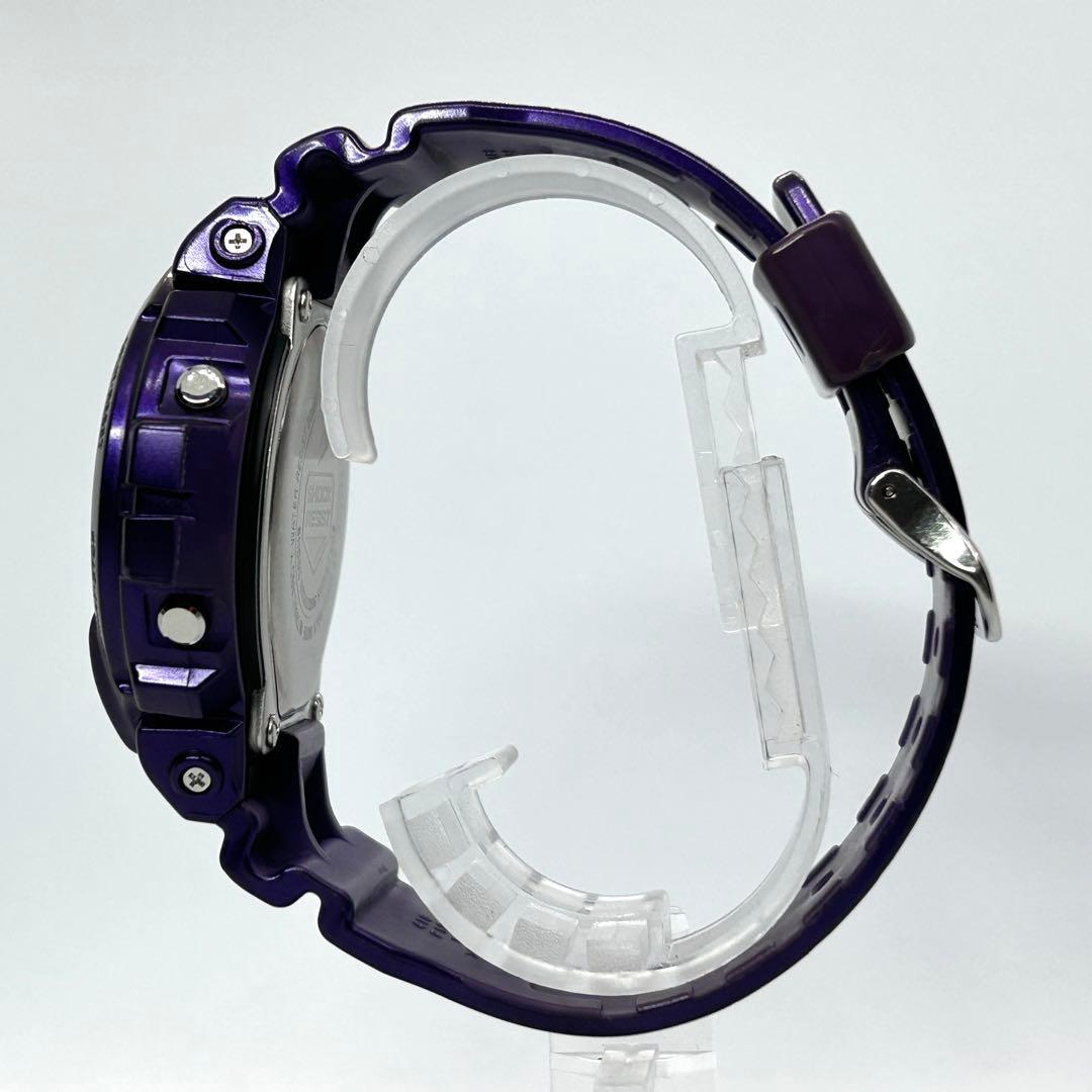 稼働品 G-SHOCK クレイジーカラーズ ソーラー 腕時計 メンズ パープル