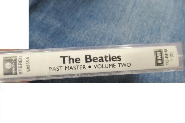 THE　BEATLES　パスト・マスターズ・VOLUM TWOカセットテープ