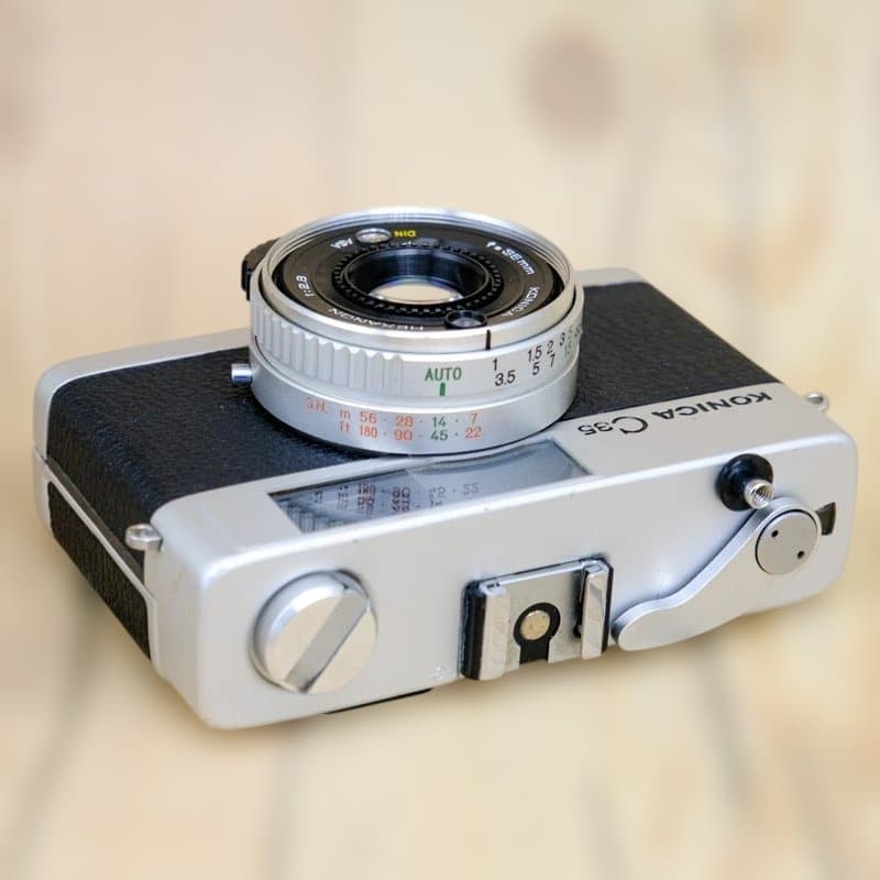 【整備品】KONICA C35 Flash matic コニカ　C35仕様