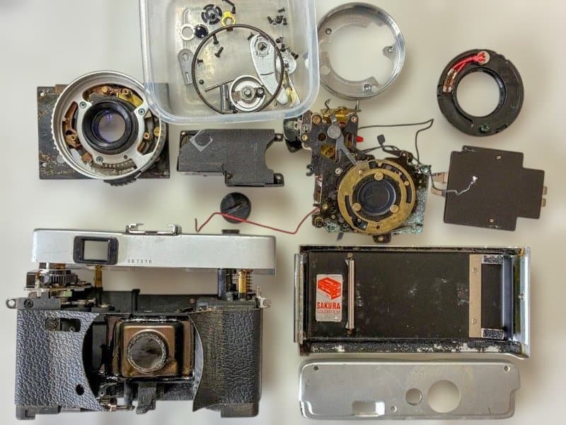 【整備品】KONICA C35 Flash matic コニカ　C35仕様