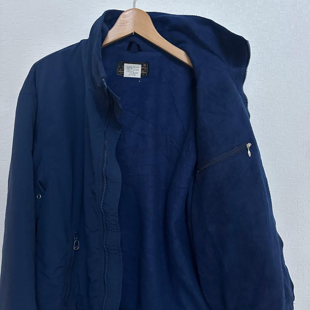 80‘s EDDIE BAUER エディバウアーナイロンブルゾン　裏フリース