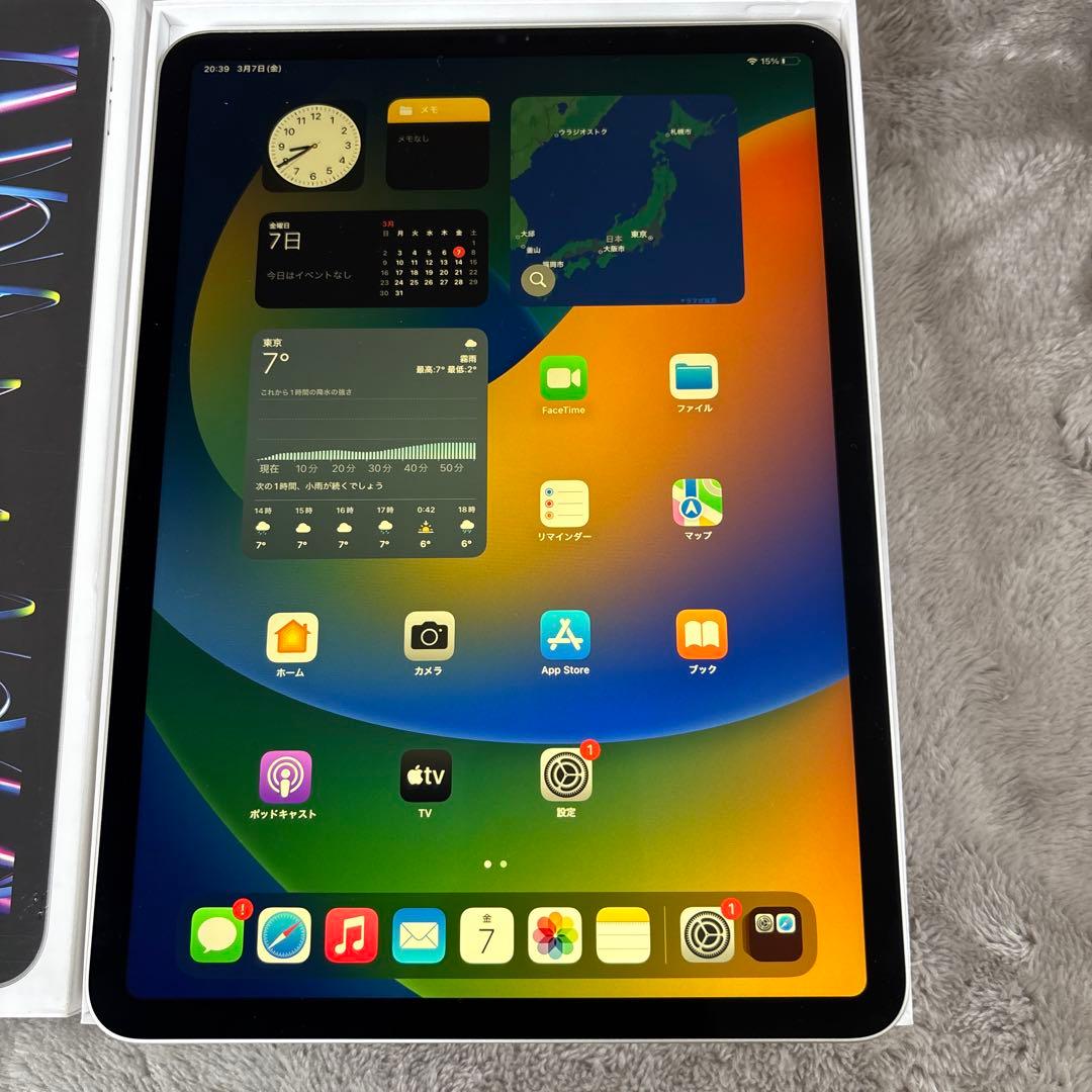 10【極美品】iPad PRO 第4世代　11インチ　128GB シルバー