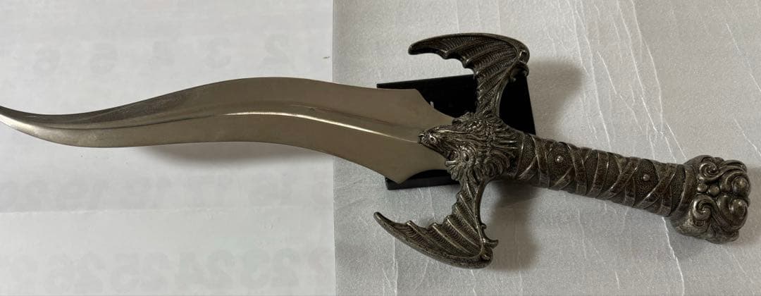 剣　刀　ソード　ダガー　竜　金属製　インテリア　コスプレ　ドラゴン