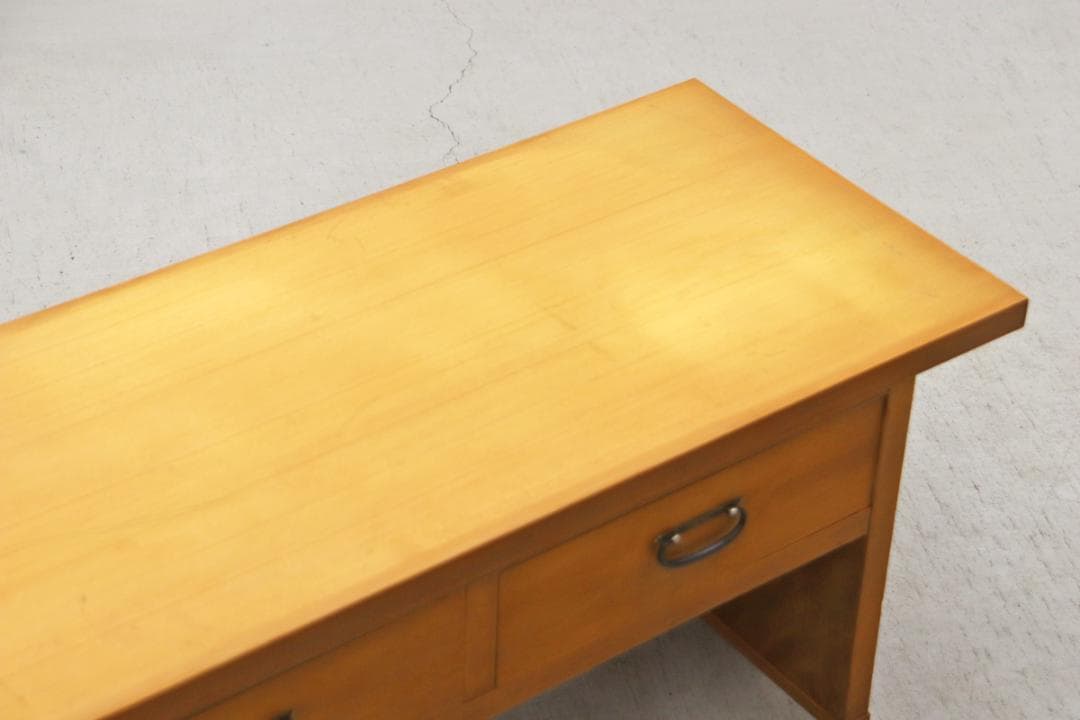 レトロ 引き出し付き 文机 ローテーブル レトロ ちゃぶ台 座卓 テレビ台