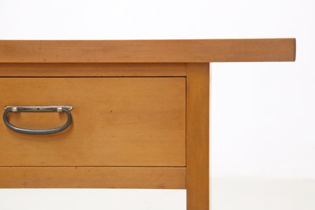 レトロ 引き出し付き 文机 ローテーブル レトロ ちゃぶ台 座卓 テレビ台