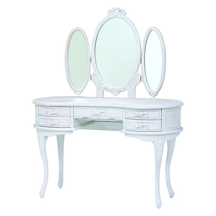 要問い合せ♥️美しいフレンチシャビー♥️ヨーロピアン　ドレッサー　鏡台　ミラー