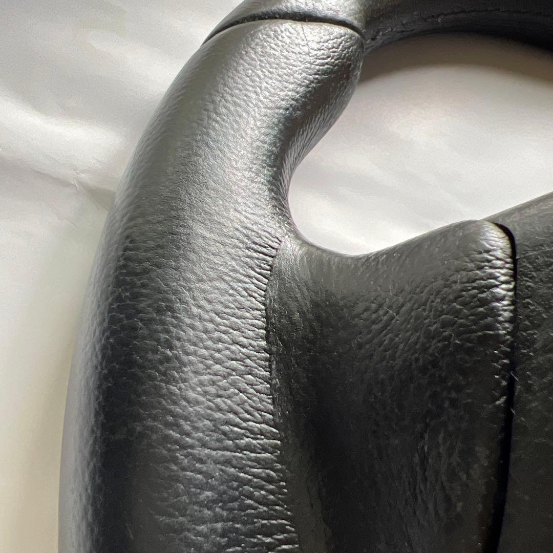 美品 本革 momo ステアリング モモステ