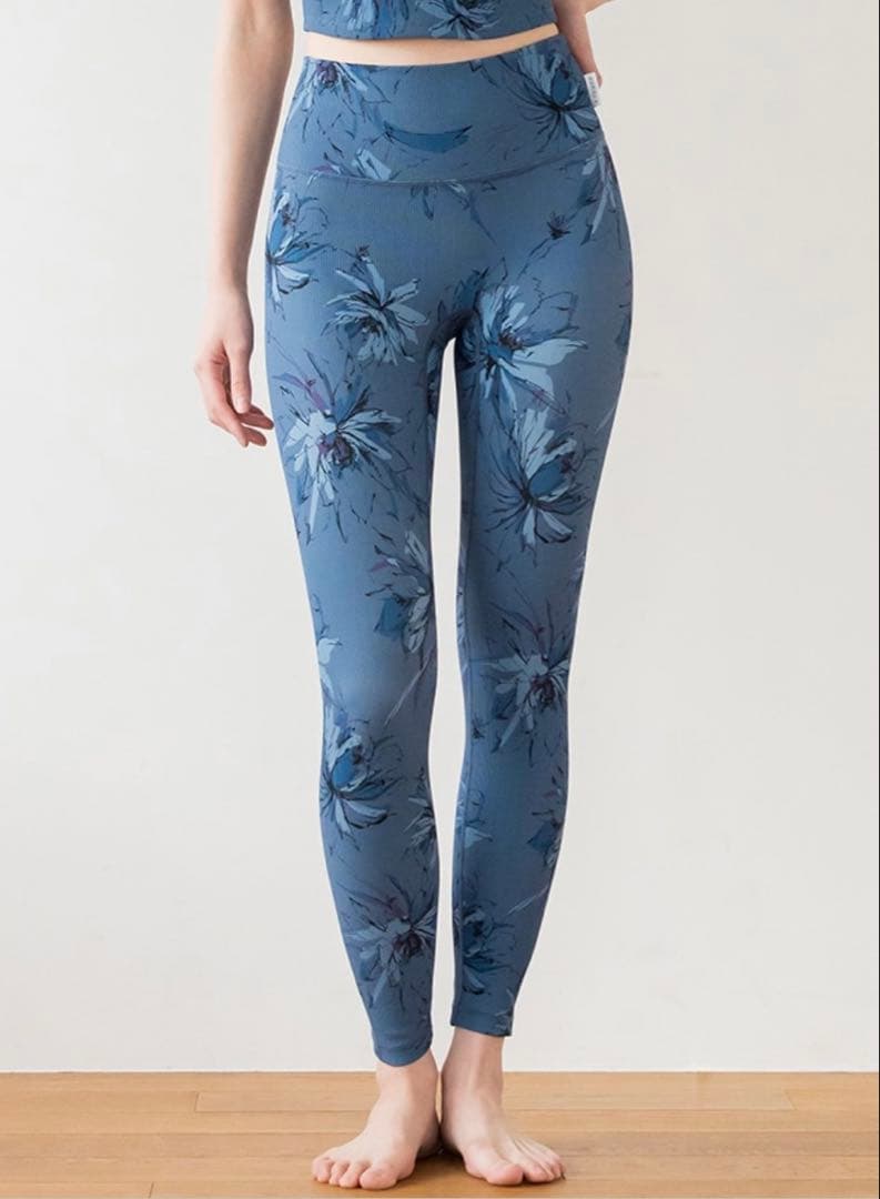 LAVA SUKALA フラワープリント ボトム　ヨガウェア Sサイズ