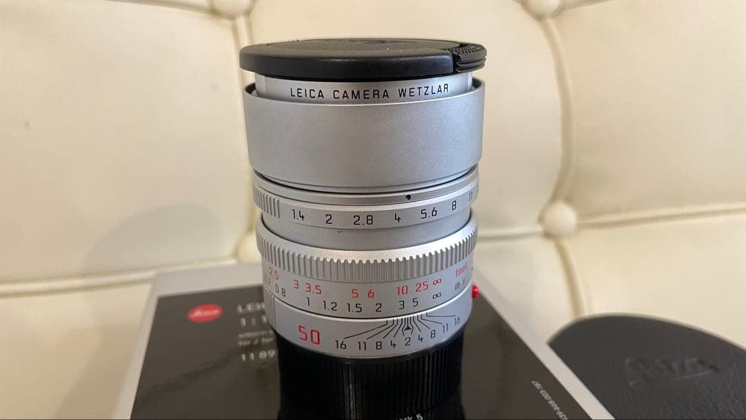 ライカ レンズ SUMMILUX-M 1:1.4/50 ASPH.美品