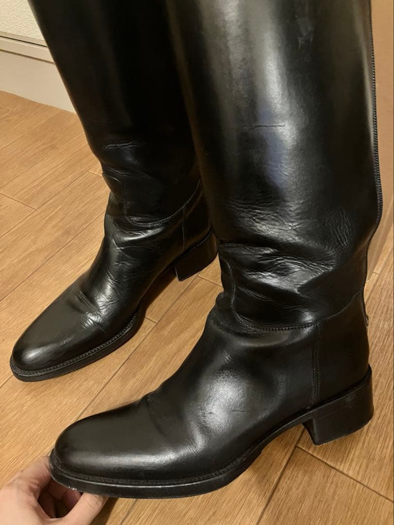 SARTORE サルトル ロングブーツ ジョッキーブーツ 37 1/2