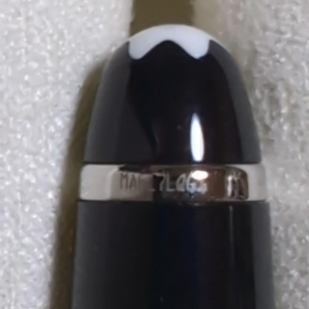 【未使用品♪】 モンブラン 164 ボールペン プラチナ × ブラック