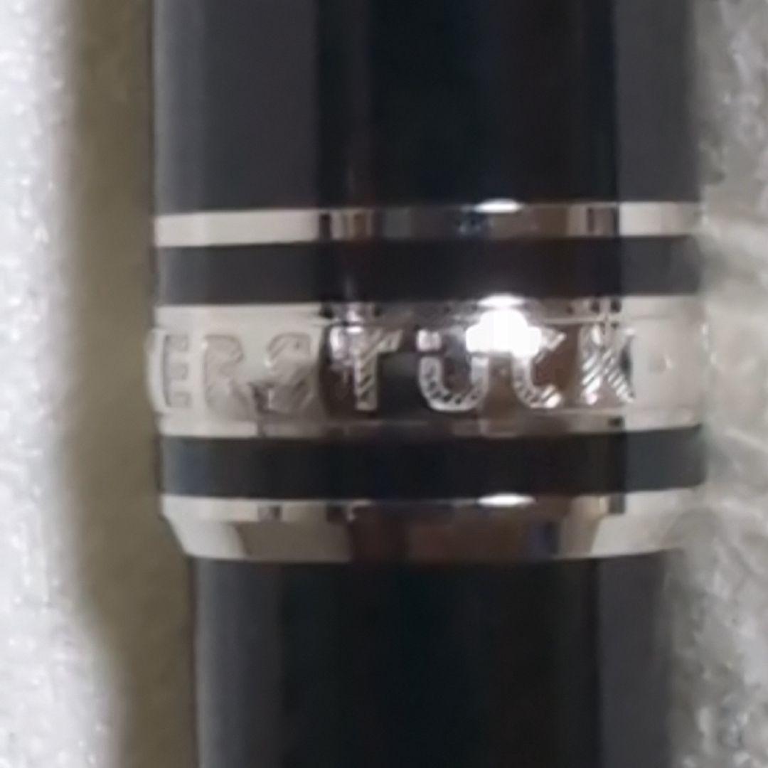 【未使用品♪】 モンブラン 164 ボールペン プラチナ × ブラック