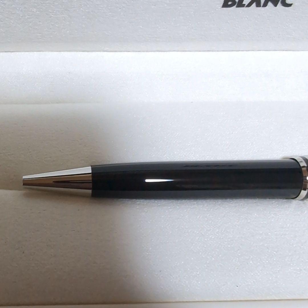 【未使用品♪】 モンブラン 164 ボールペン プラチナ × ブラック