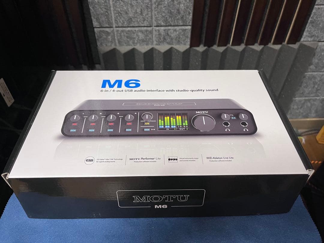 ま*様 MOTU M6 オーディオインターフェイス 美品