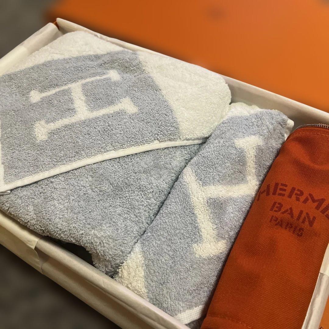 HERMES アヴァロンタオルセット エルメスヨッティングGM コットンポーチ