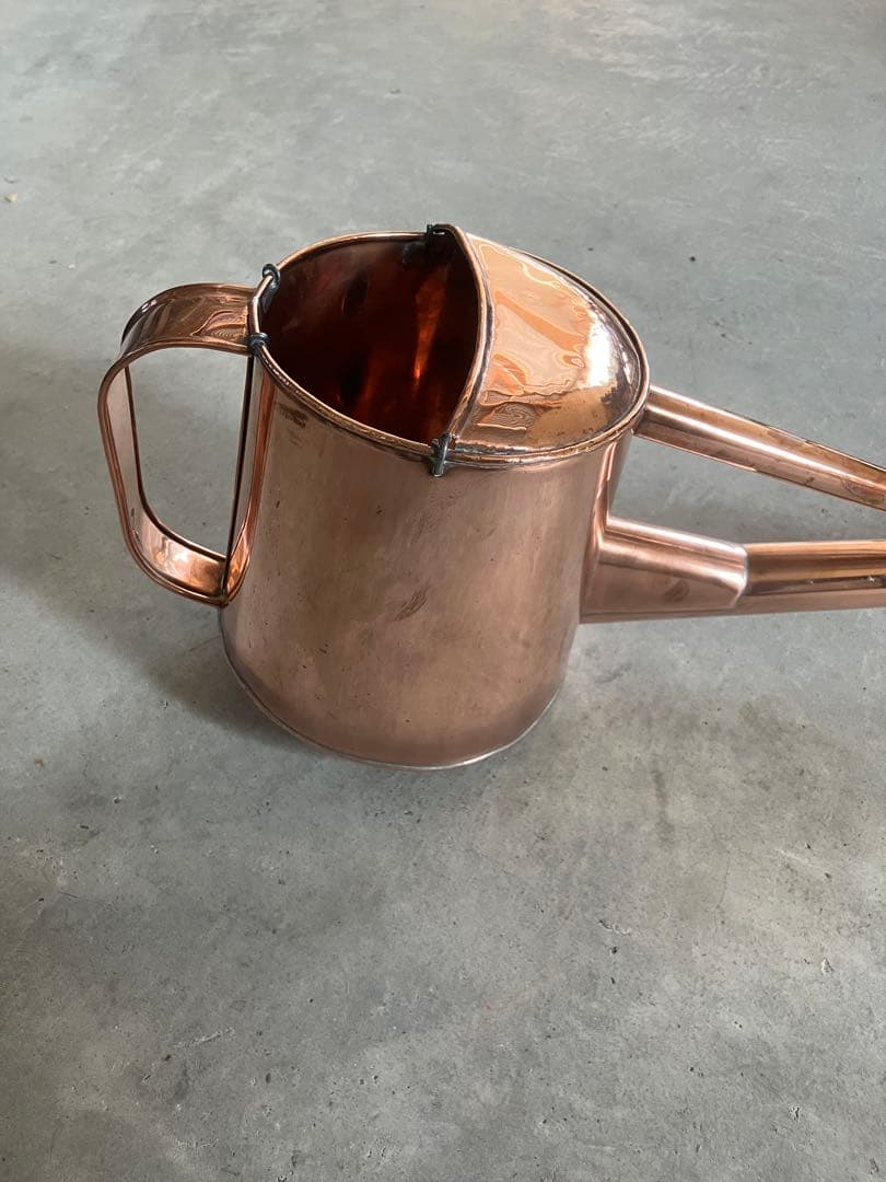 銅製 水やり用じょうろ