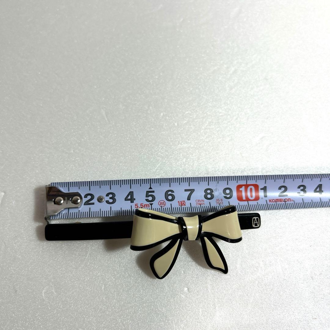 アレクサンドルドゥパリ リボン バレッタ ヘアアクセサリー