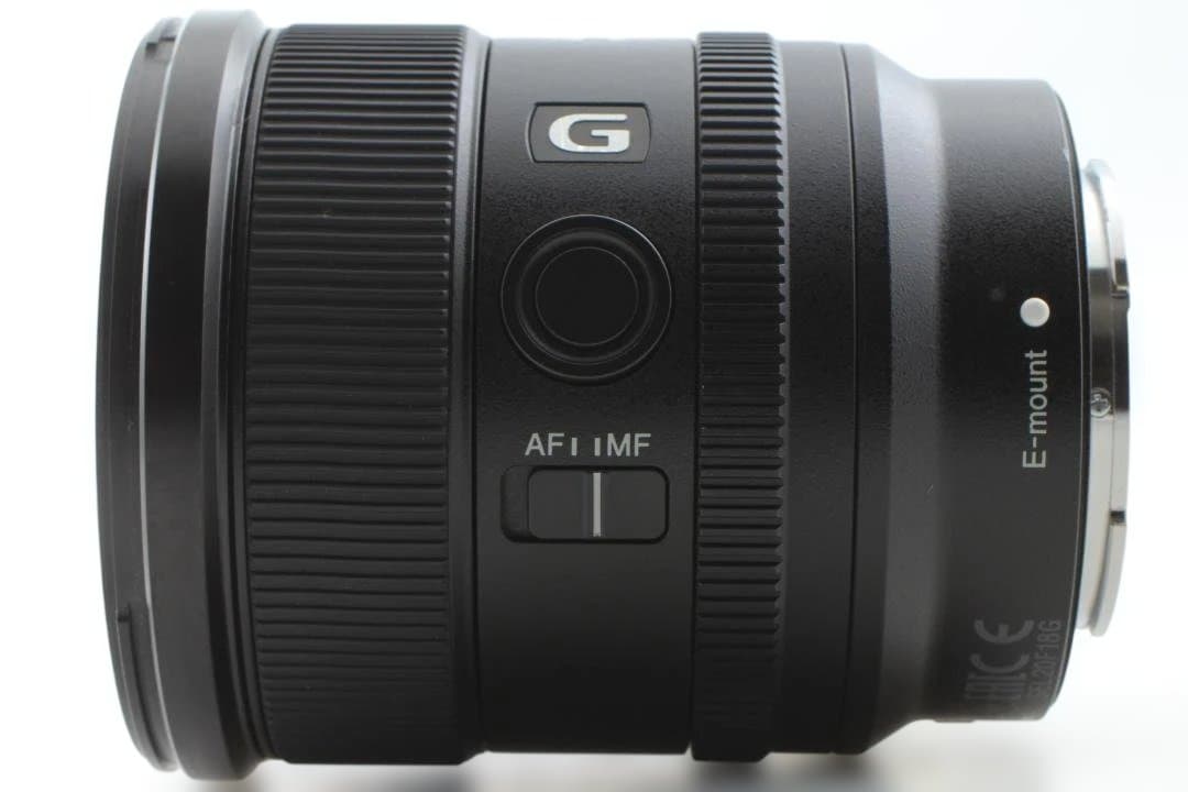 SONY FE 20mm f/1.8 G レンズ