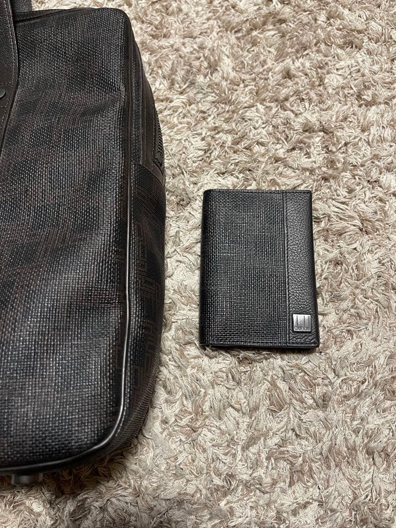Dunhill made in france ビジネスバッグ 財布付き