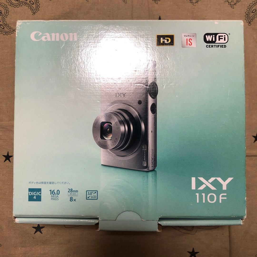 ほぼ新品 Canon IXY 110F シルバー デジカメ コンデジ 完品