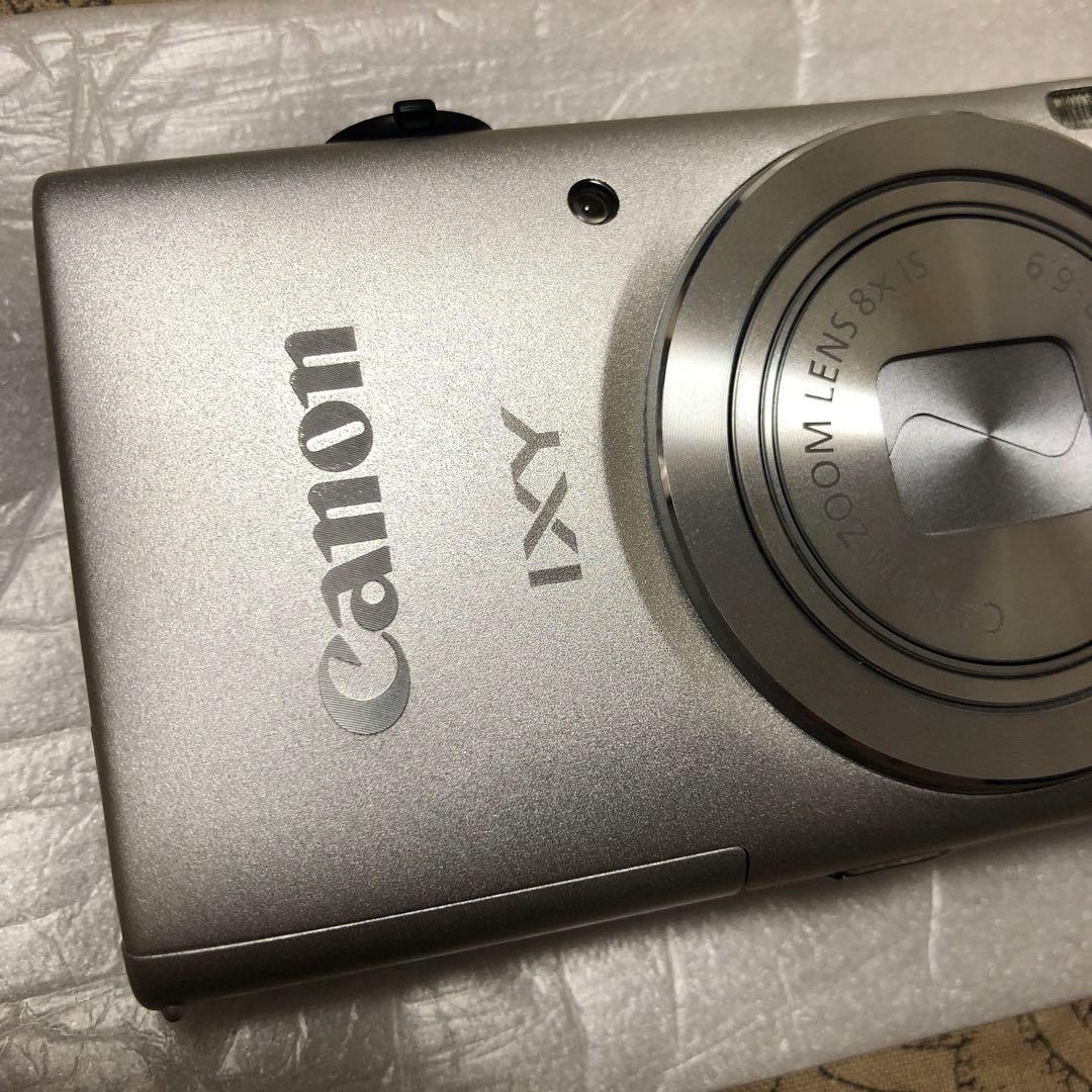 ほぼ新品 Canon IXY 110F シルバー デジカメ コンデジ 完品