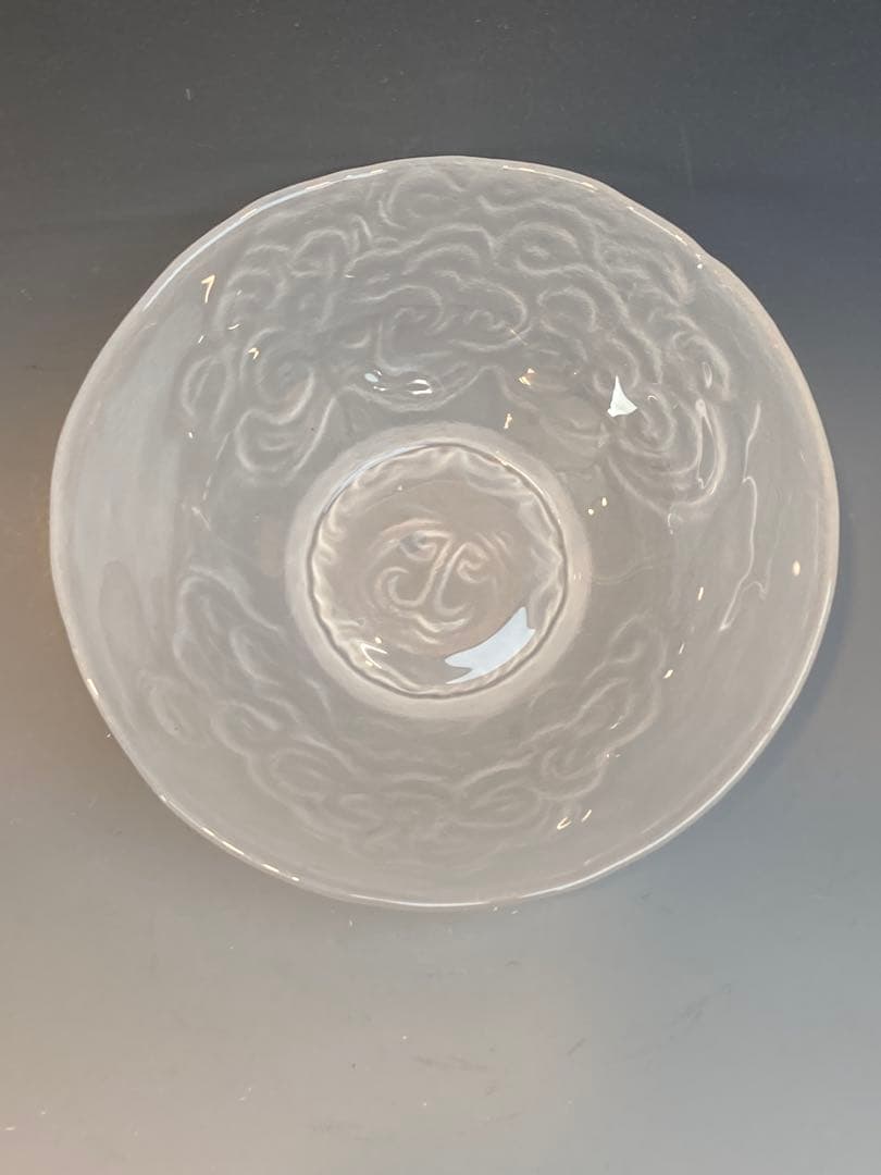 坂田甚内 作 ガラス鉢５客組 箱なし 幅15.6cm