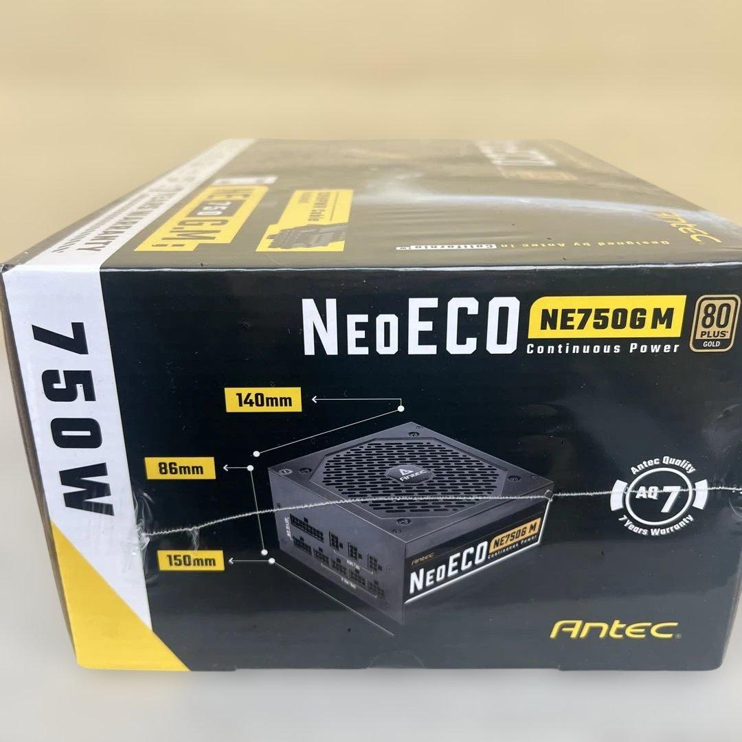 601438 ANTEC 80PLUS 電源ユニット「NE750G M 」