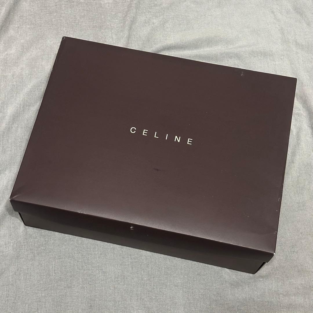 【新品】CELINE セリーヌ アクリルニューマイヤー毛布 マカダム柄 シングル